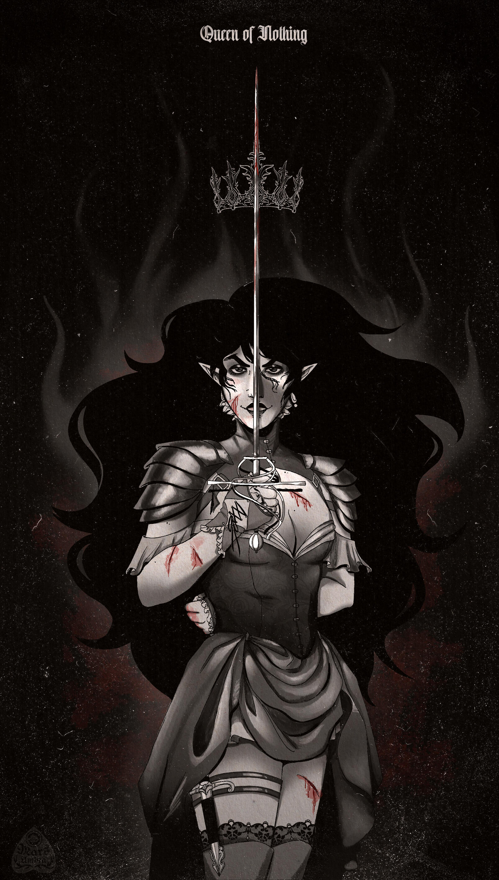 Queen of Nothing, Clip Studio Paint, 2026