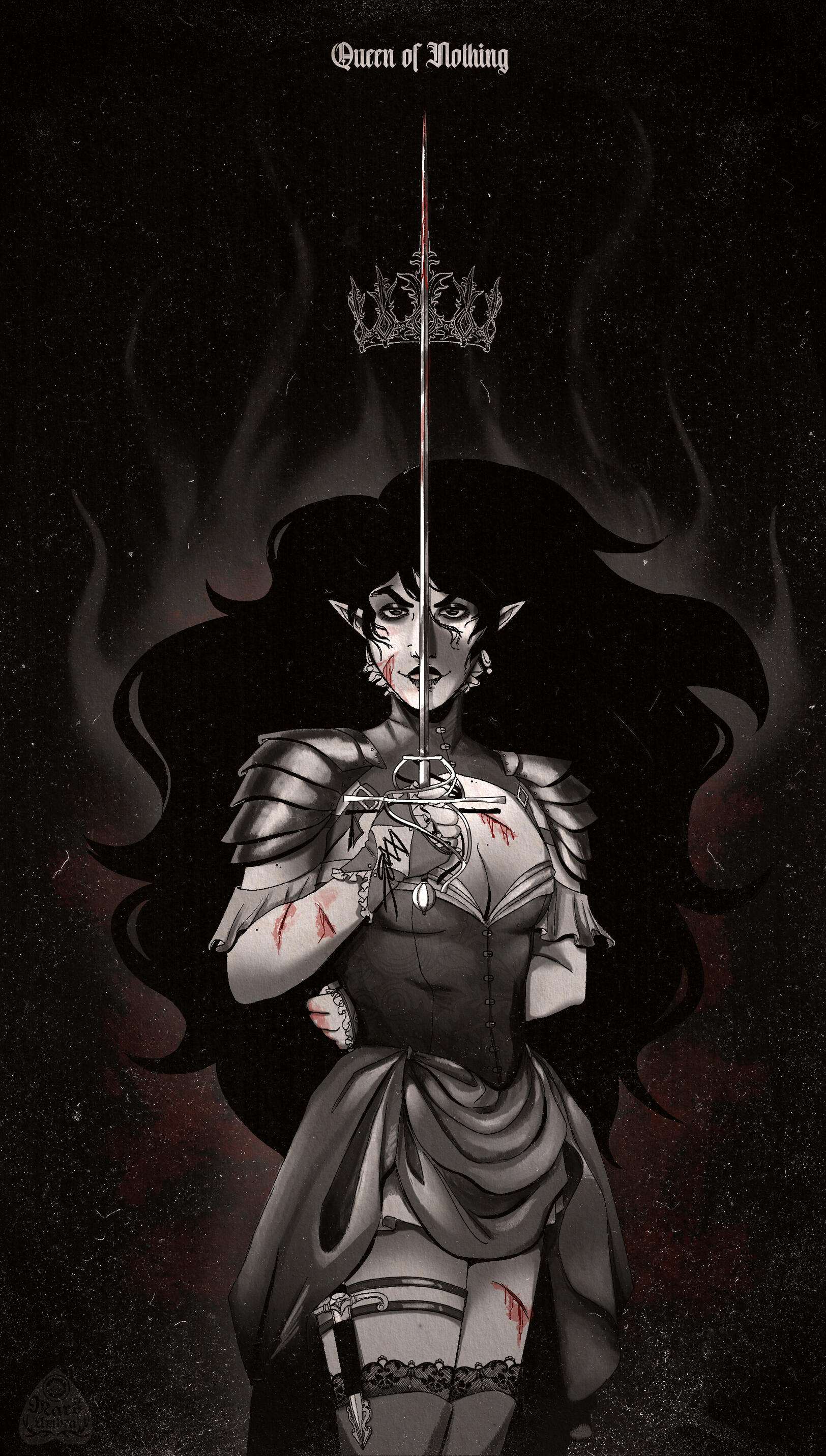 Queen of Nothing, Clip Studio Paint, 2026