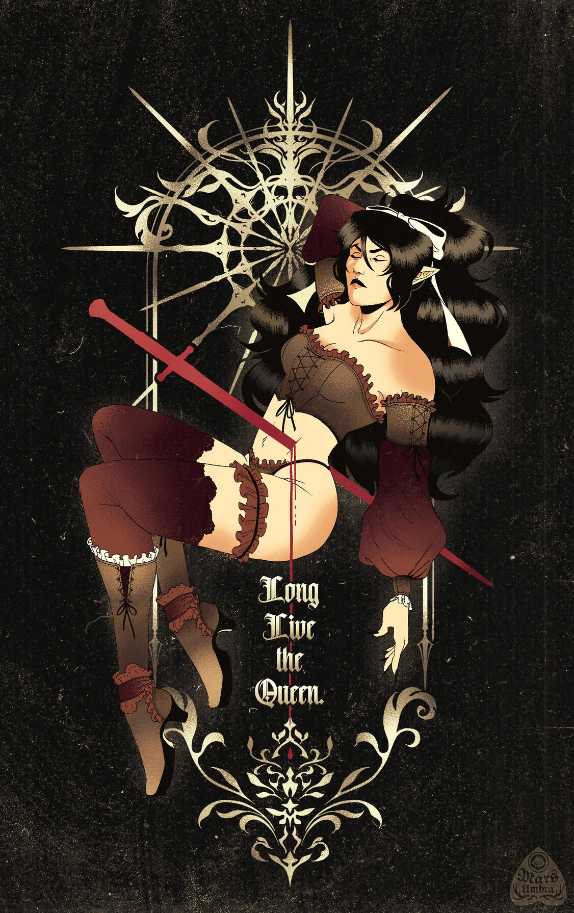 Long Live the Queen, Clip Studio Paint, 2026