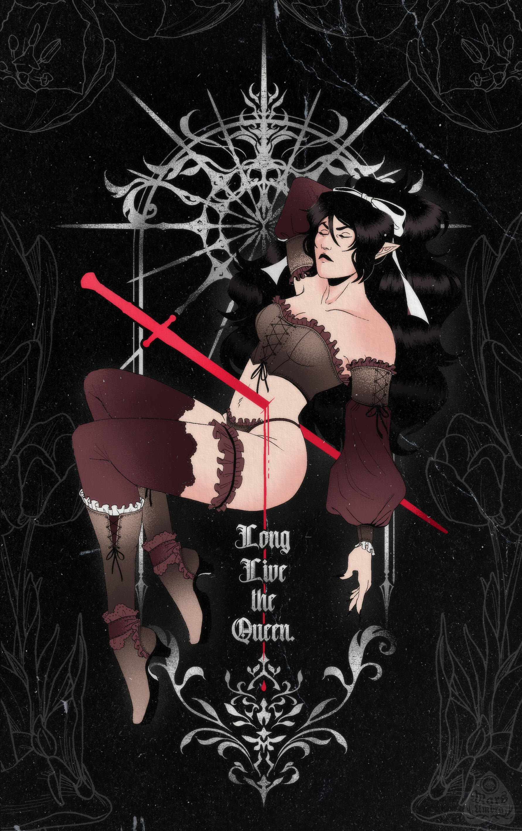 Long Live the Queen, Clip Studio Paint, 2026