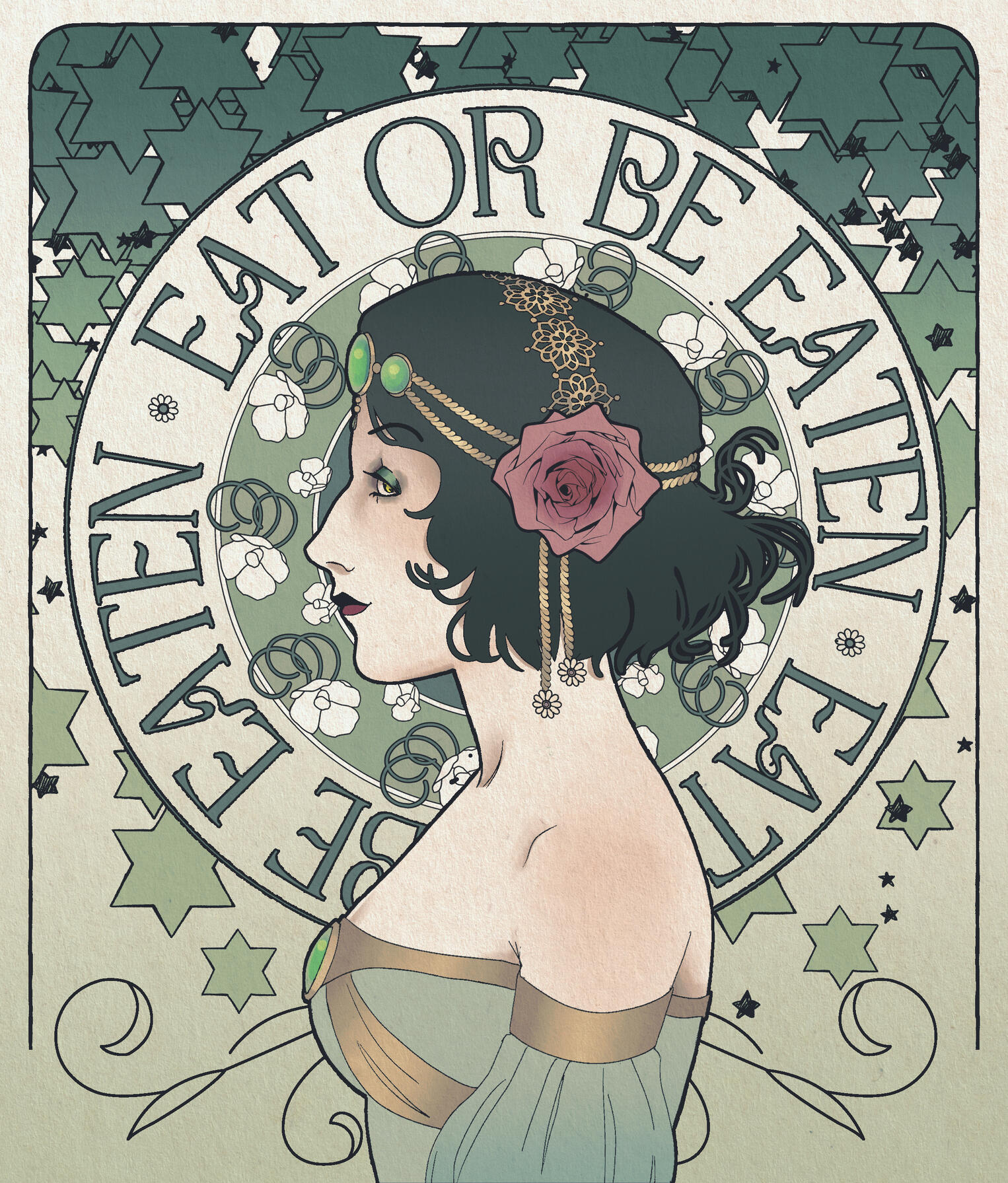 Eat or Be Eaten, Clip Studio Paint, 2026