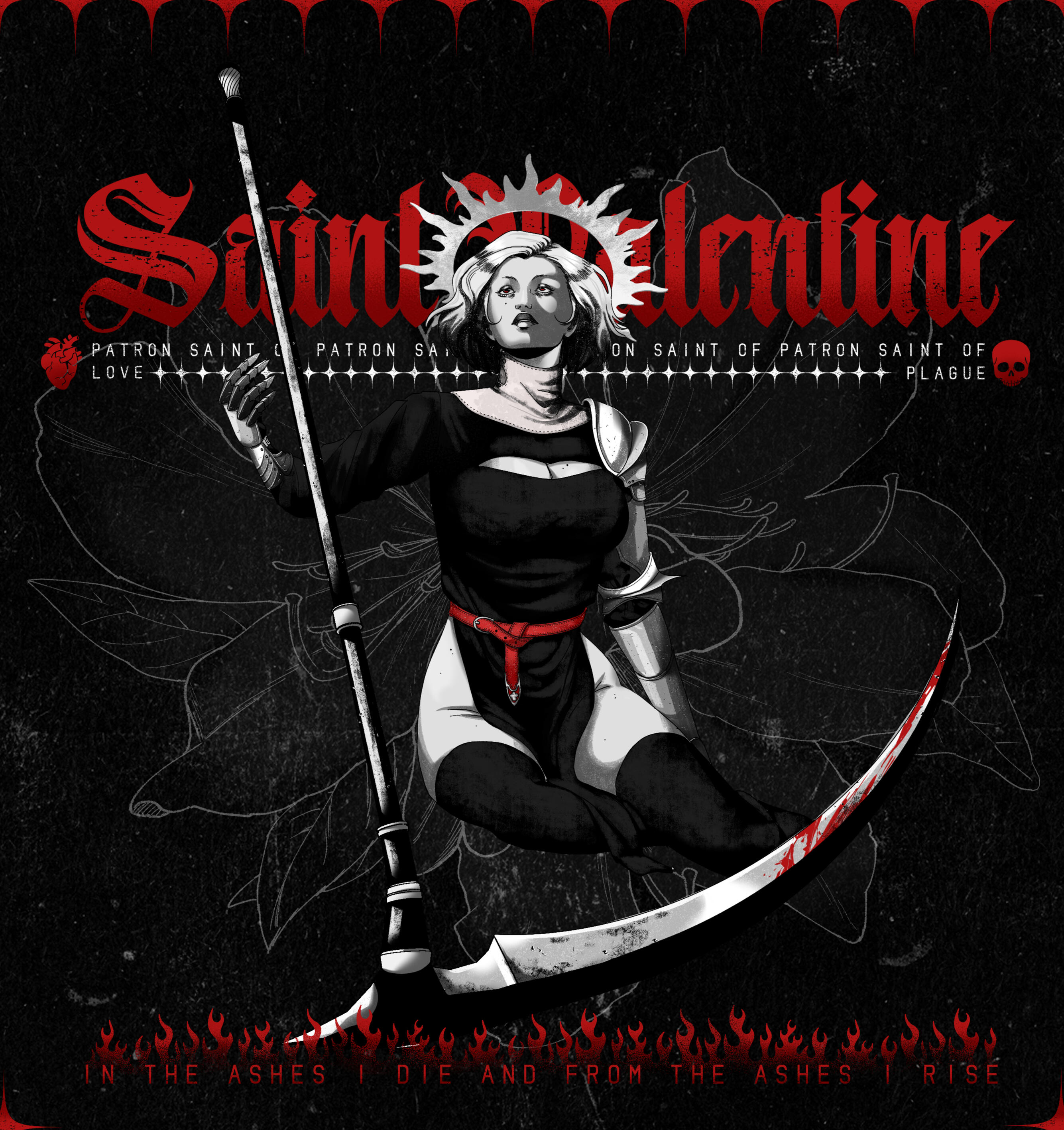Saint Valentine, Clip Studio Paint, 2026