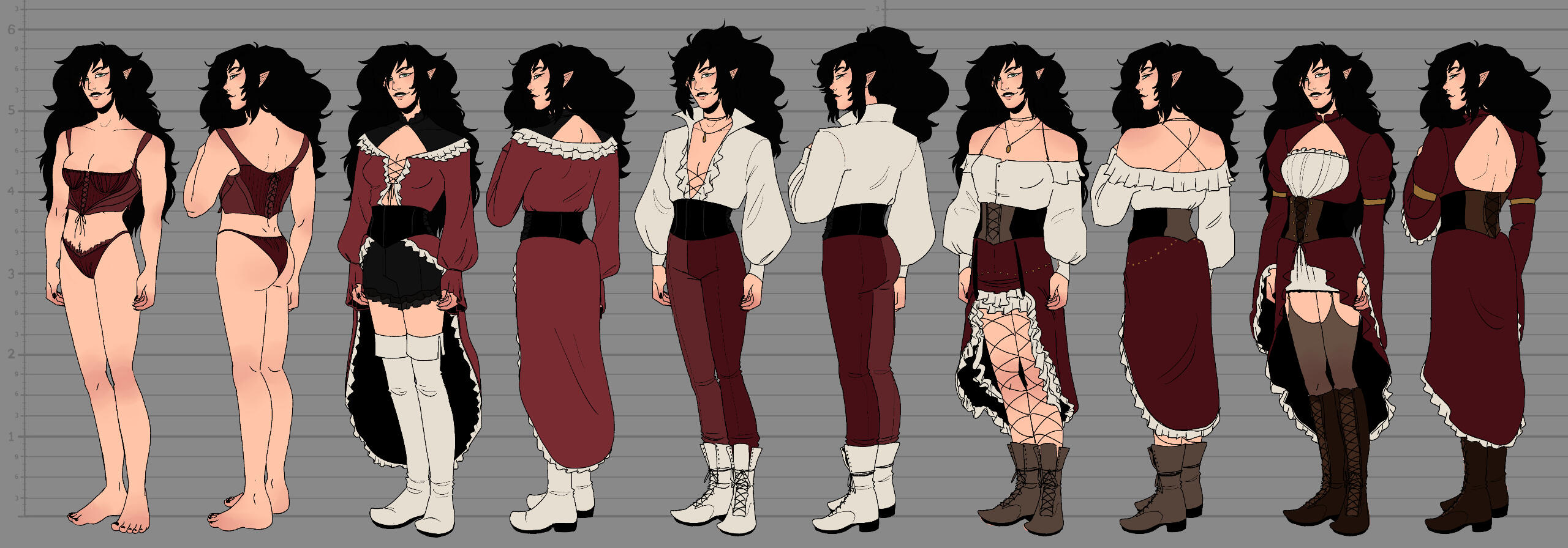 Madeline Designs, Twice Lived, Clip Studio Paint, 2025