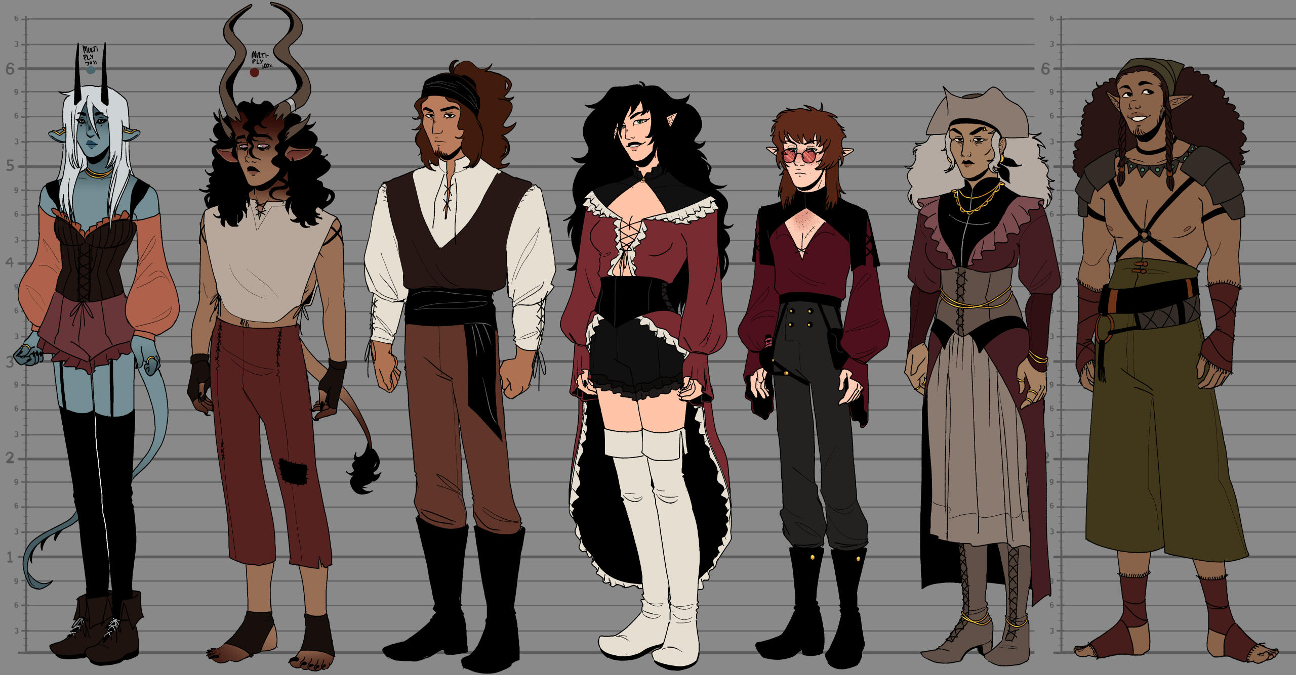 The Sweet Revenge Crew Designs, Twice Lived, Clip Studio Paint, 2025