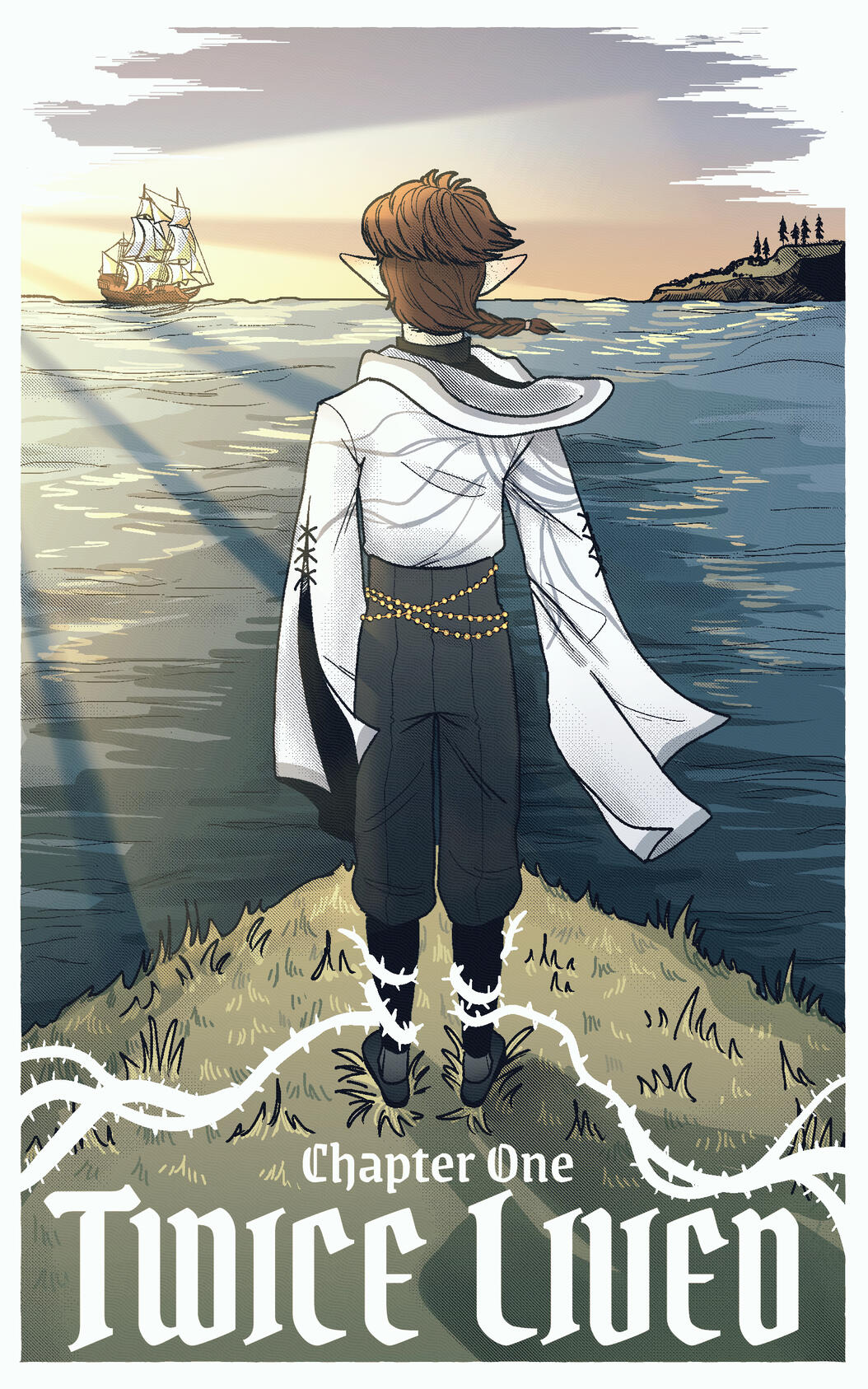 Chapter 1 Cover Art, Clip Studio Paint, 2025