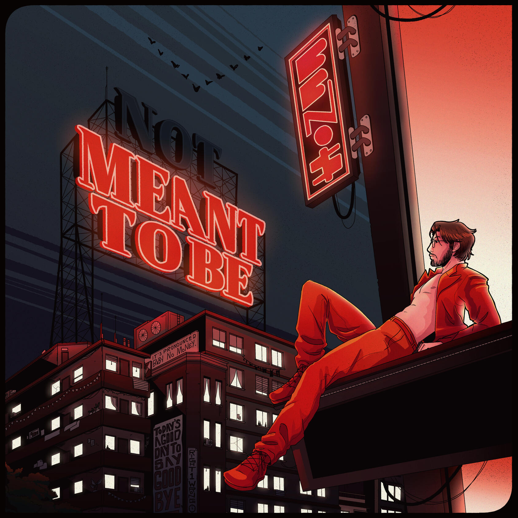 BBNO$ Cover Art Contest Entry, Clip Studio Paint, 2025