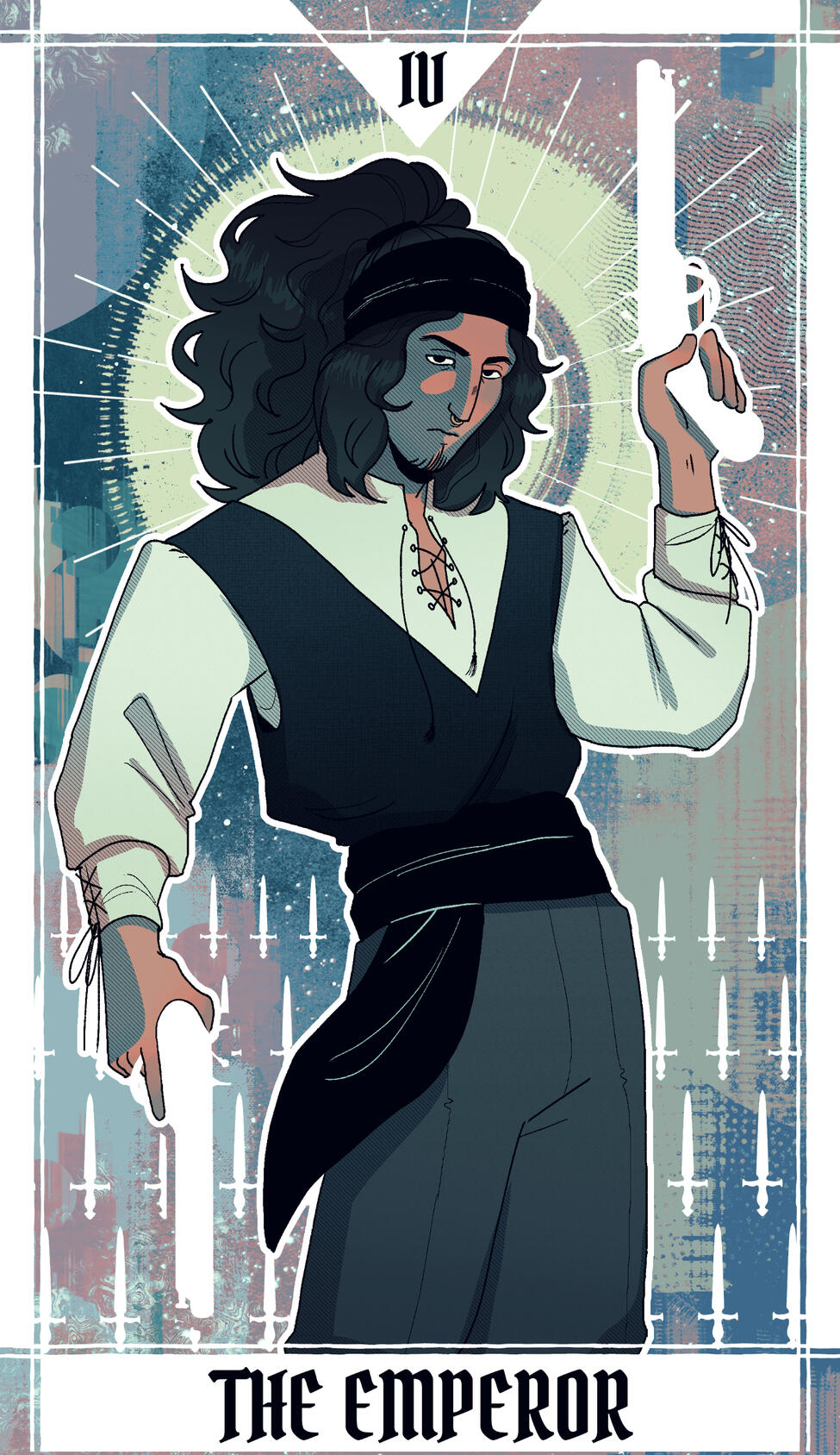 The Emperor, Clip Studio Paint, 2025