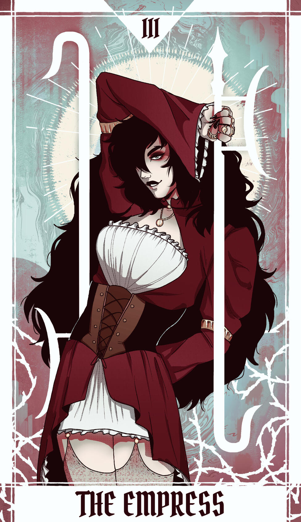 The Empress, Clip Studio Paint, 2025