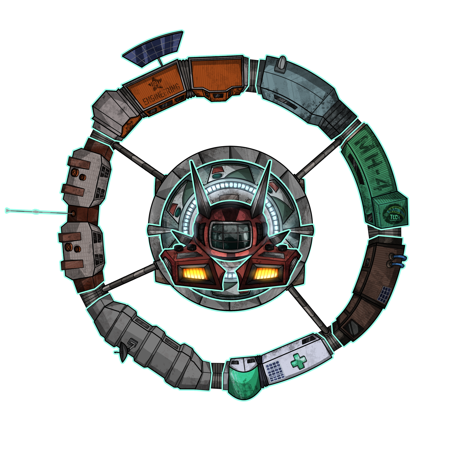 Ark Assets Final, Argos, Clip Studio Paint, 2024